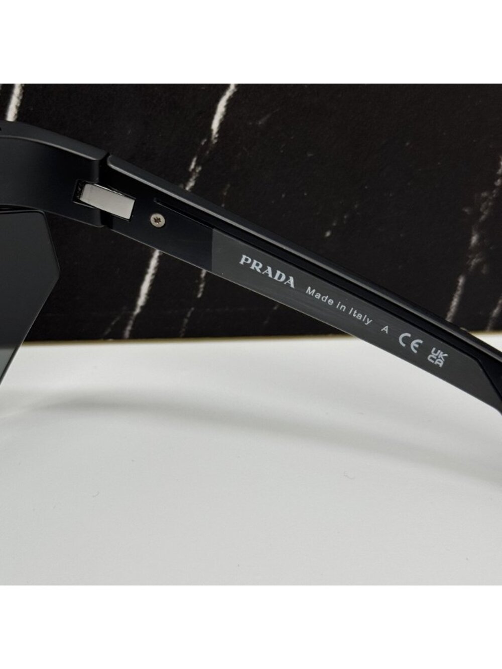 NEW PRADA PS01YS 1BO03U SUNGLASSES PS 01YS 1BO03U BLACK MEN SPS 01Y 1BO03U - Picture 10 of 11